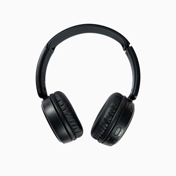 JVC Deep Bass Wireless On-Ear Headphones Foldable Bluetooth Black Rechargeable - Picture 1 of 11